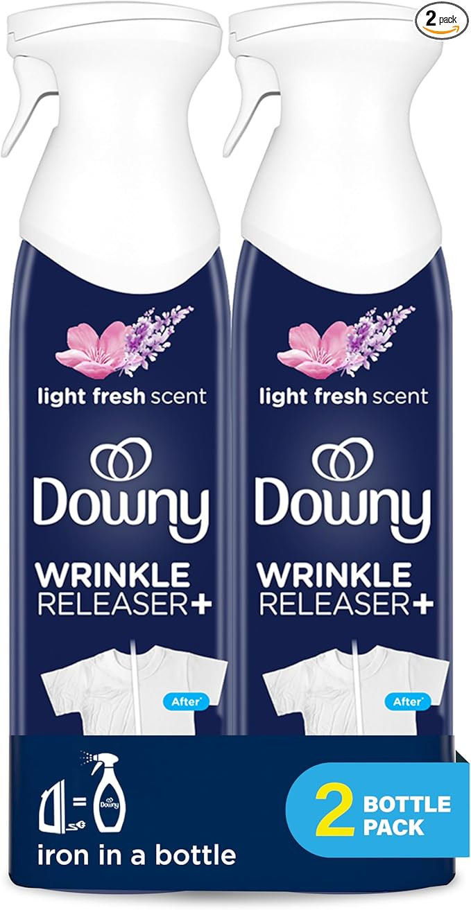 Downy Wrinkle Releaser Spray | All In One Wrinkle Release Spray, Odor Eliminator, Static Remover ... | Amazon (US)