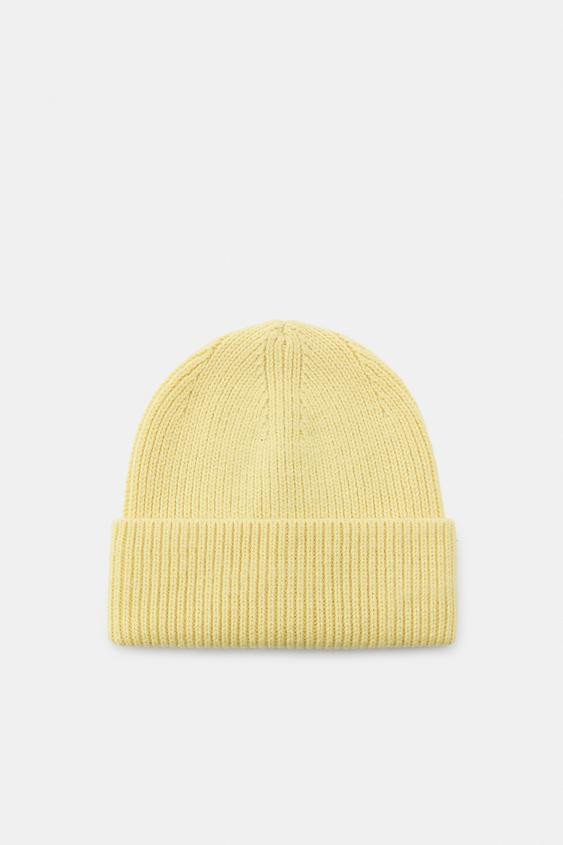CUFFED RIBBED BEANIE | Zara US