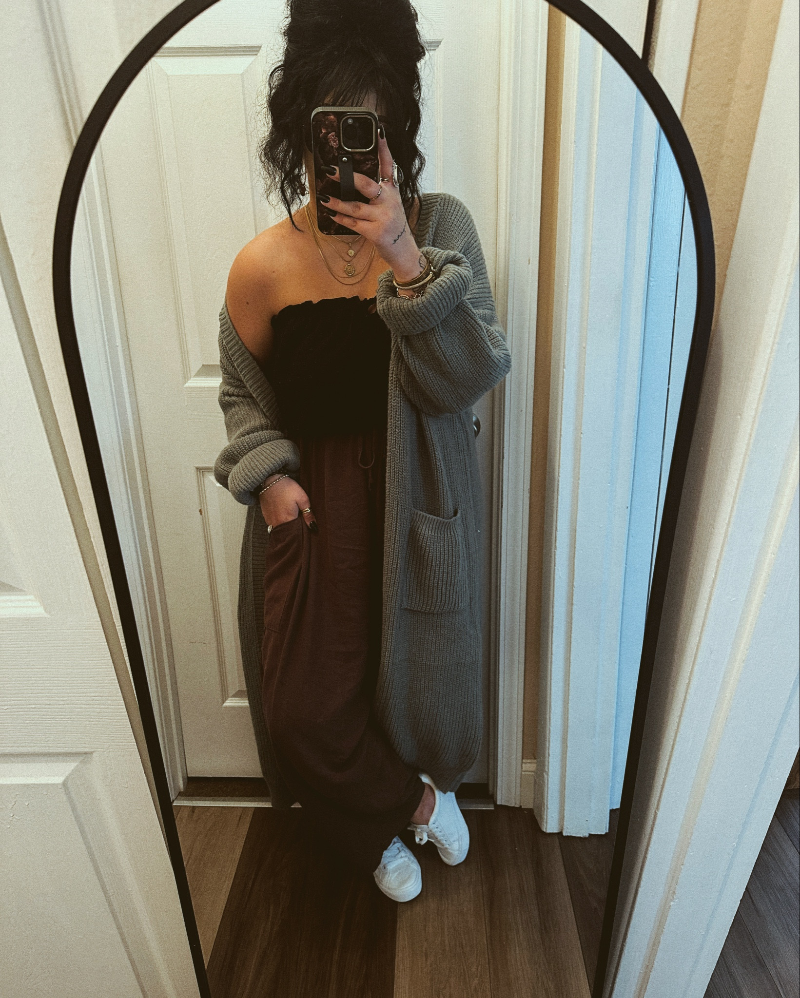 Today’s look featuring the SOFTEST Amazon sweater to exist. Will be ordering in more colors because she’s on ✨saaaleee✨
I got the largest size for maximum oversize cozy vibes.
Pants also a 10/10 from Amazon. 
Totally a FP doopee🙈
I got a medium should have got a small- they run big!

#LTKFindsUnder50 #LTKStyleTip #LTKFindsUnder100