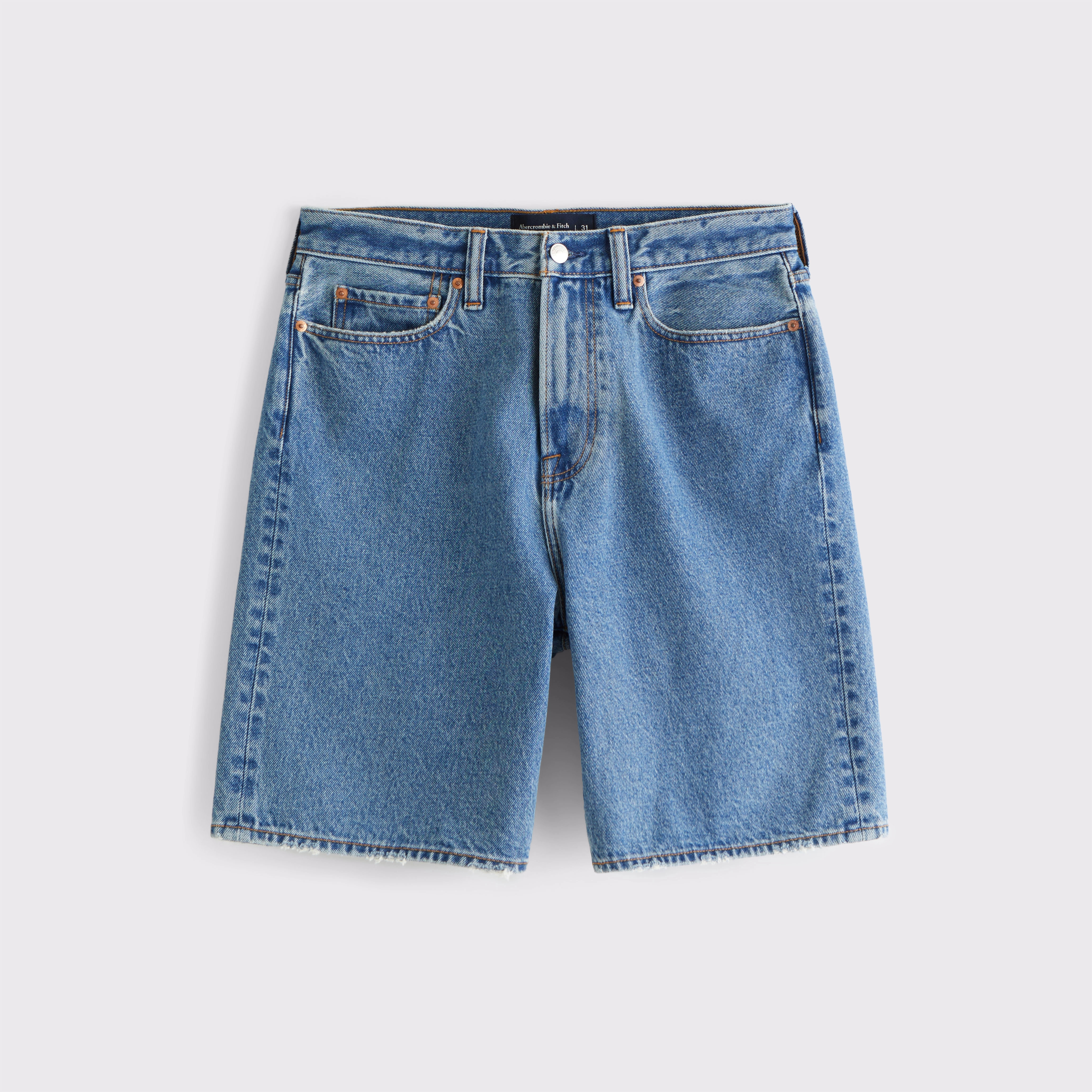 Baggy Denim Short | Abercrombie & Fitch (US)