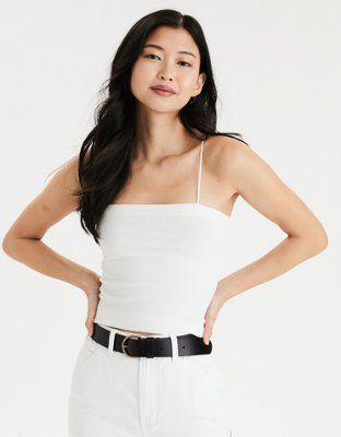 AE Square Neck Tank Top | American Eagle Outfitters (US & CA)