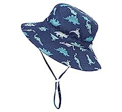 Baby Sun Hat Toddler Summer UPF 50+ Sun Protection Baby Boy Hats Beach Hats Wide Brim Bucket for Bab | Amazon (US)