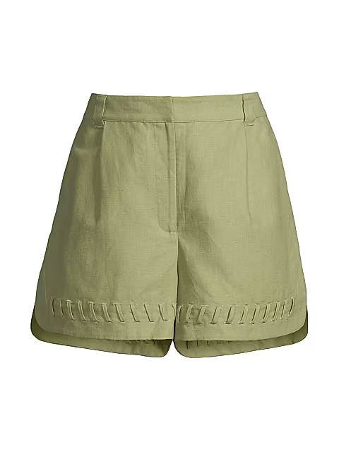 Haiyzol High-Waisted Shorts | Saks Fifth Avenue