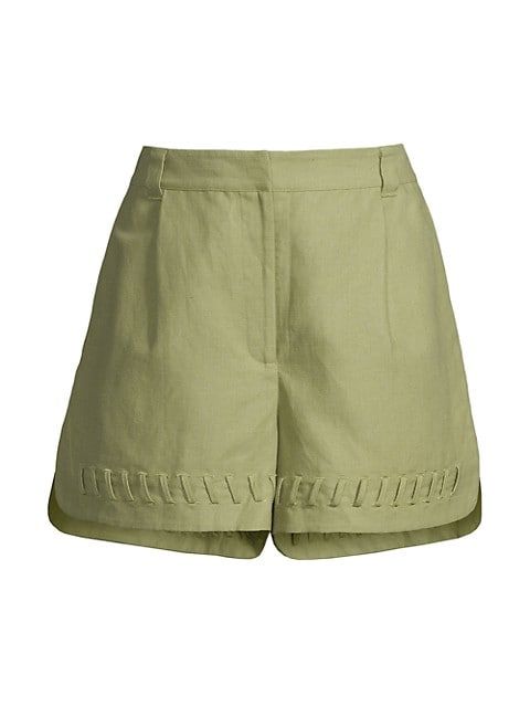 Haiyzol High-Waisted Shorts | Saks Fifth Avenue