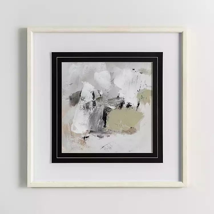 Neutral Abstract Matted I Framed Art Print | Kirkland's Home