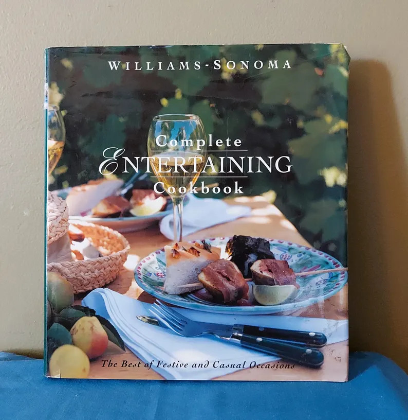 Williams Sonoma Entertaining Cookbook: Vintage 1998 First Edition - Etsy | Etsy (Global)