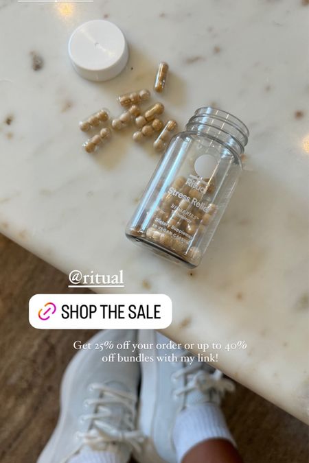 My favorite vitamin brand is having a Memorial Day sale! Shop 25% off @ritual and up to 40% if you bundle for a limited time only