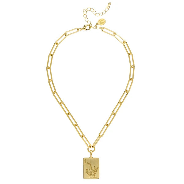 Bird Bam Mahjong Large Paperclip Necklace | Susan Shaw