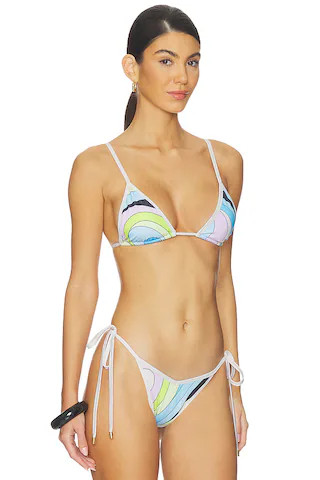 Thrills Bikini Top in Mars Blue | Revolve Clothing (Global)