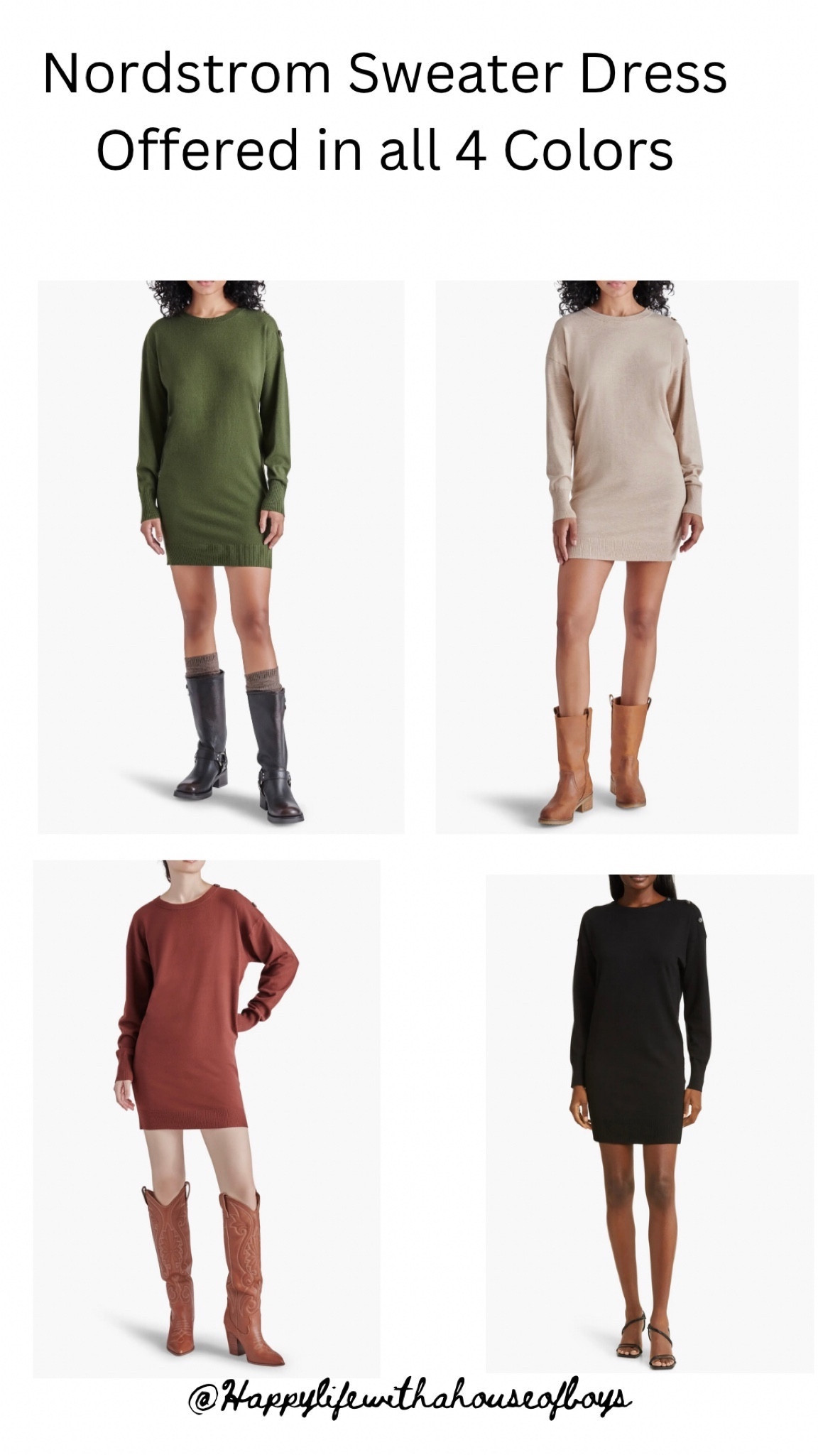 Sweater Dress!!

#nordstrom #sweaterdresses #falldresses #winterdresses #holidaydresses

#LTKfindsunder50 #LTKSeasonal