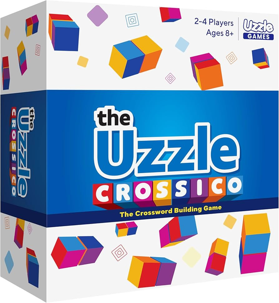 Crossico by Uzzle Games - Family Games for Children & Adults, Crossword Puzzle Word Games - A Thr... | Amazon (US)