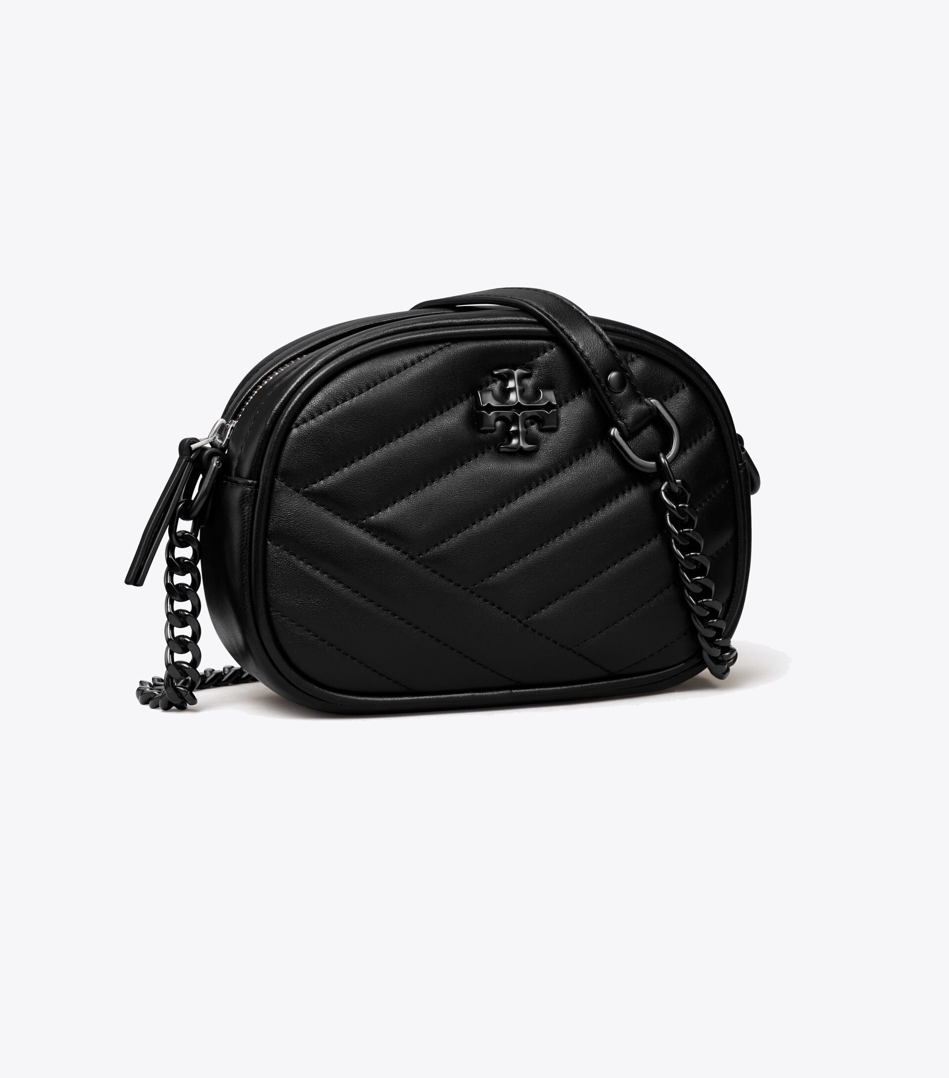 Small Kira Chevron Camera Bag : Women's Designer Crossbody Bags | Tory Burch | Tory Burch (US)