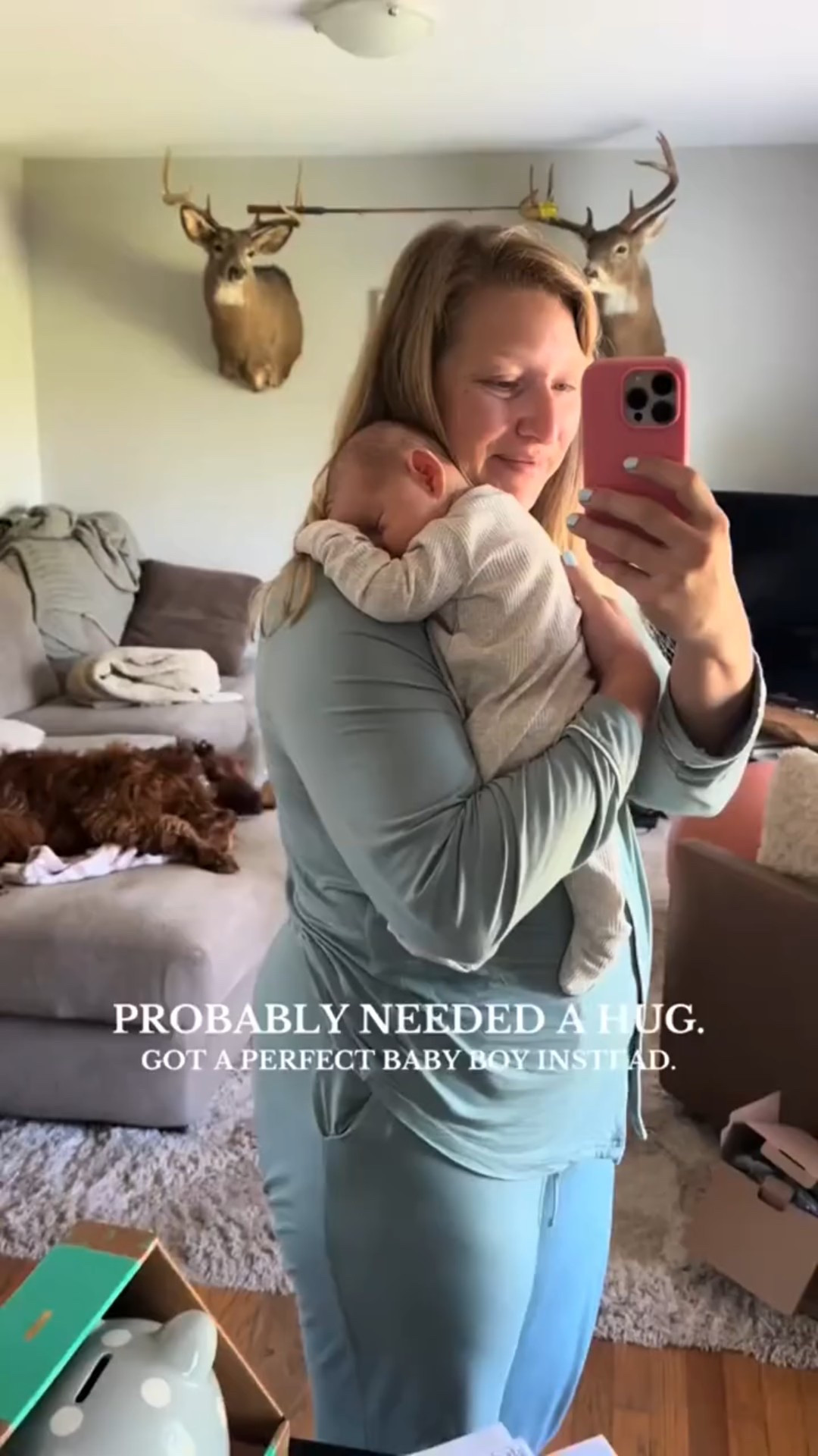 And everything makes sense now 💙 #babyboy #firsttimemom #birth #pregnancyjourney #mom #boymom