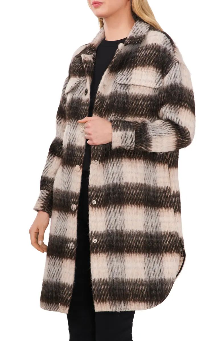 Cozy Plaid Coat | Nordstrom