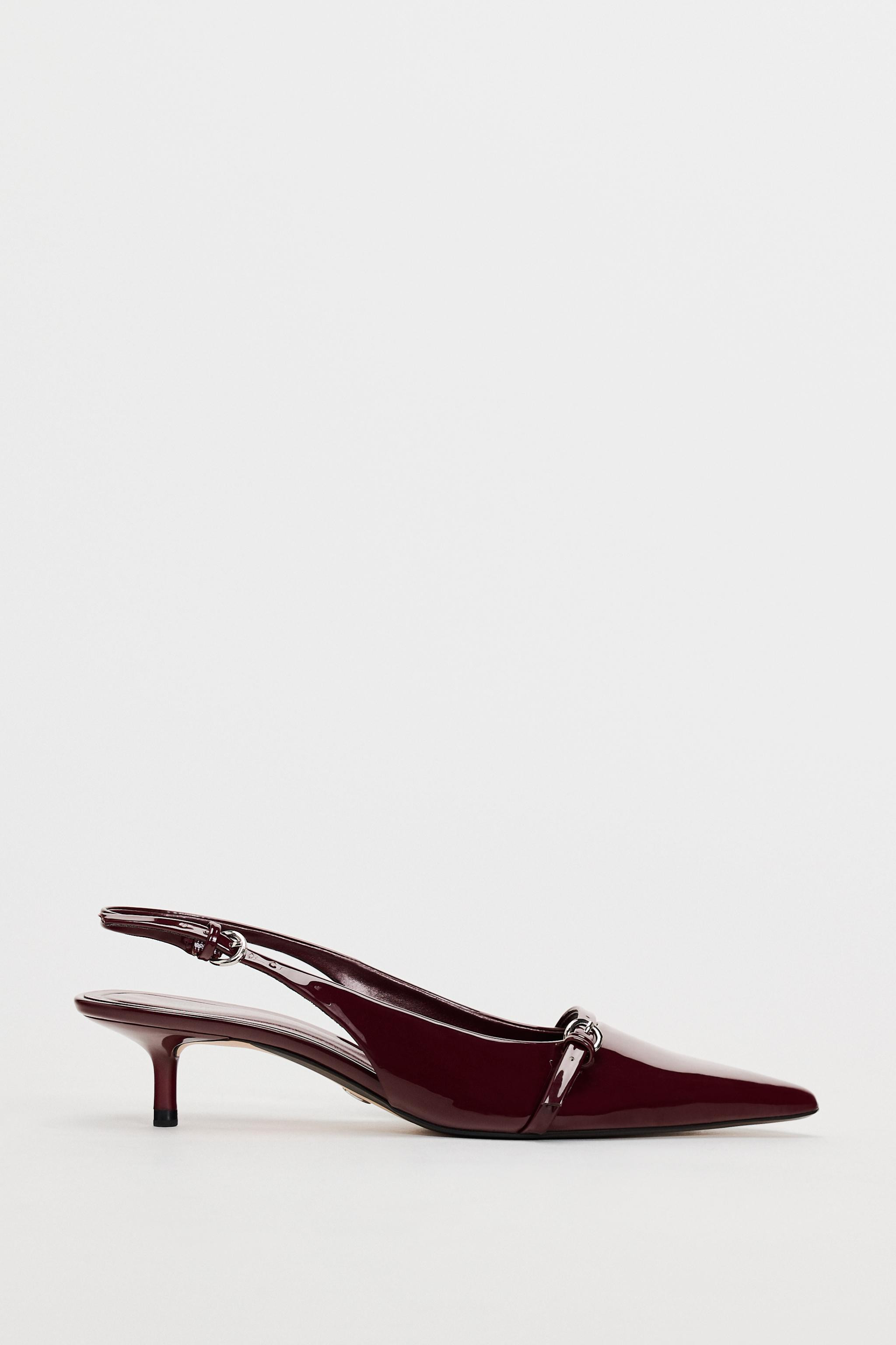 BUCKLE SLINGBACK SHOES | Zara UK