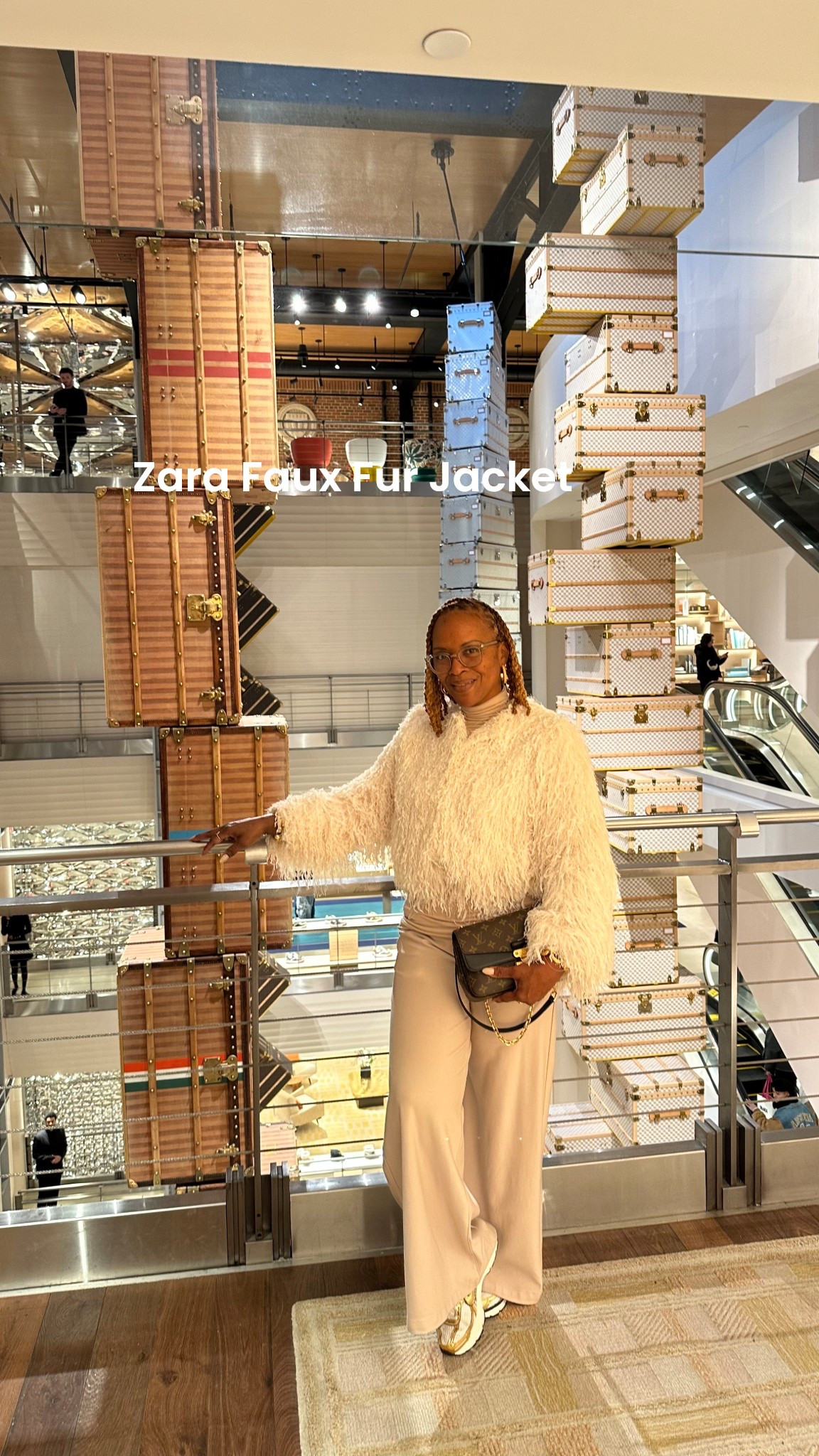 Zara Faux Fur Jackett