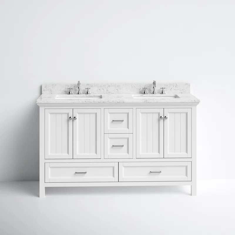 Bellamy 60'' Double Bathroom Vanity | Wayfair North America