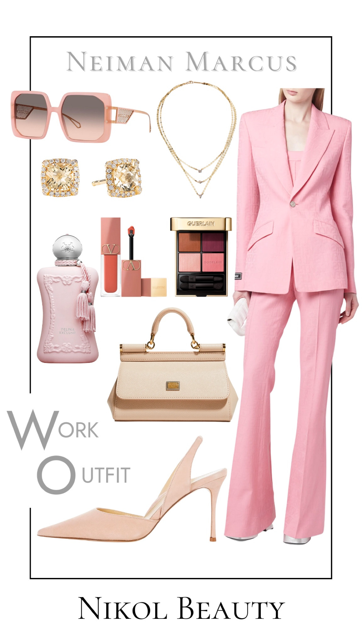 Elegance in Pink! 💕 Elevate Your Work Wardrobe with this Stunning Pink Suit from Neiman Marcus. #WorkFashion #NeimanMarcus #PinkSuit #PowerfulStyle #ProfessionalChic #ShopNow #OfficeAttire #SuitUp #FashionGoals #WorkStyle



#LTKstyletip #LTKworkwear