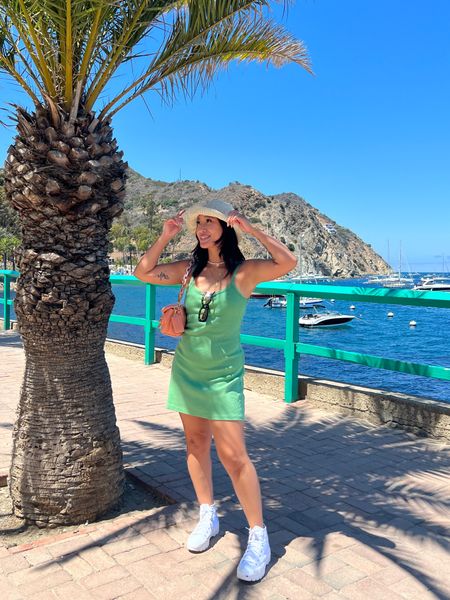 Comfy walking around fit - at Catalina Island 🫶 the dress runs true to size and is a thicker material

#LTKstyletip #LTKfit #LTKtravel
