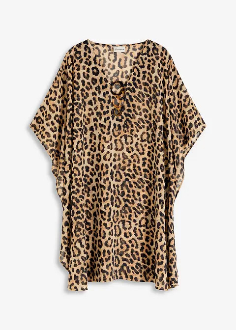 Strandtunika aus leichtem Chiffon | Bonprix DE