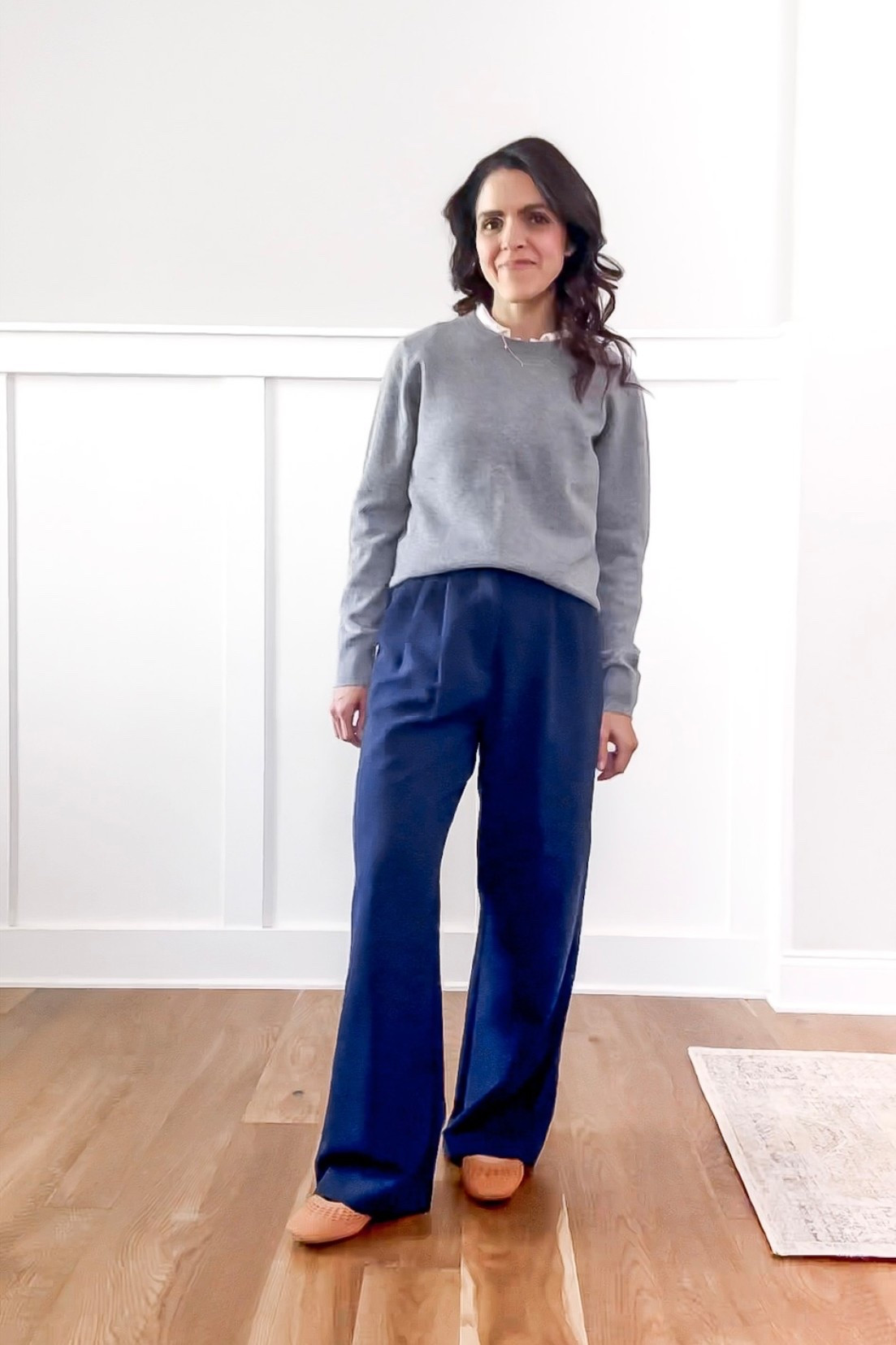 🚨For 10% off your first @Quince  purchase use: INFG-26THESARAHSTORIES10 

Spring sweaters I’d pick for your wardrobe! Easy Spring workwear office day look!

Cashmere crewneck sweater: XS
Navy trouser: linked similar
Woven flats: linked similar

#quincepartner


#LTKgrwm #LTKootd #LTKWorkwear