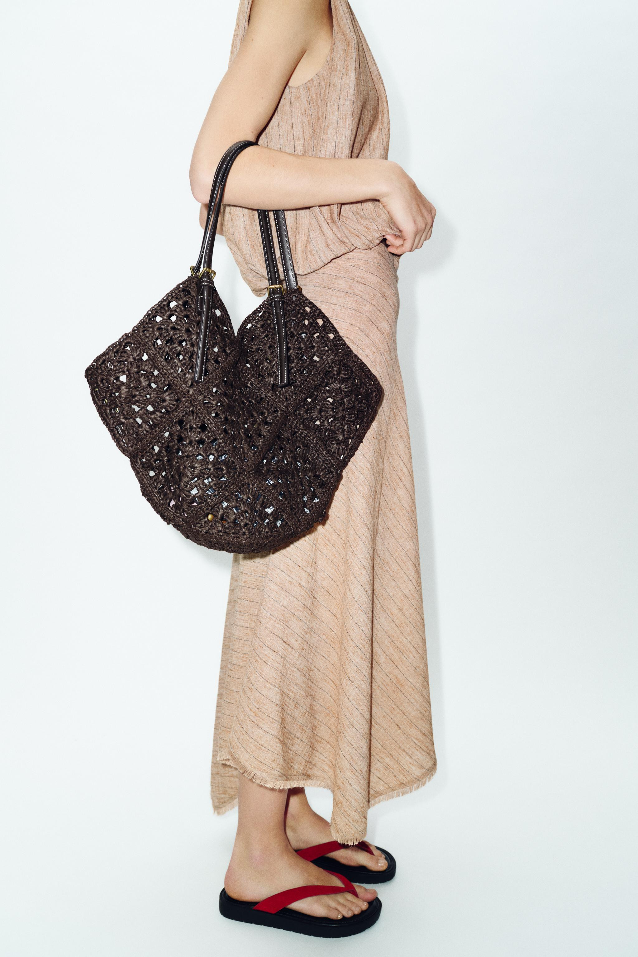 BRAIDED TOTE BAG | Zara UK