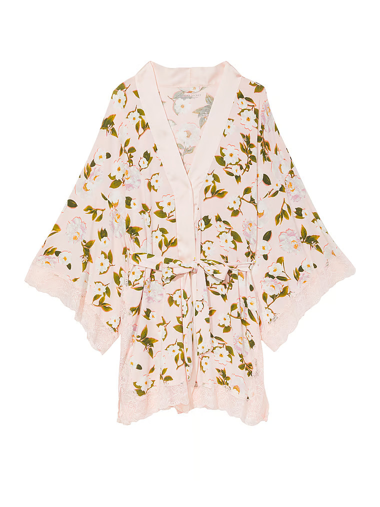 Modal Lace-Trim Robe | Victoria's Secret (US / CA )