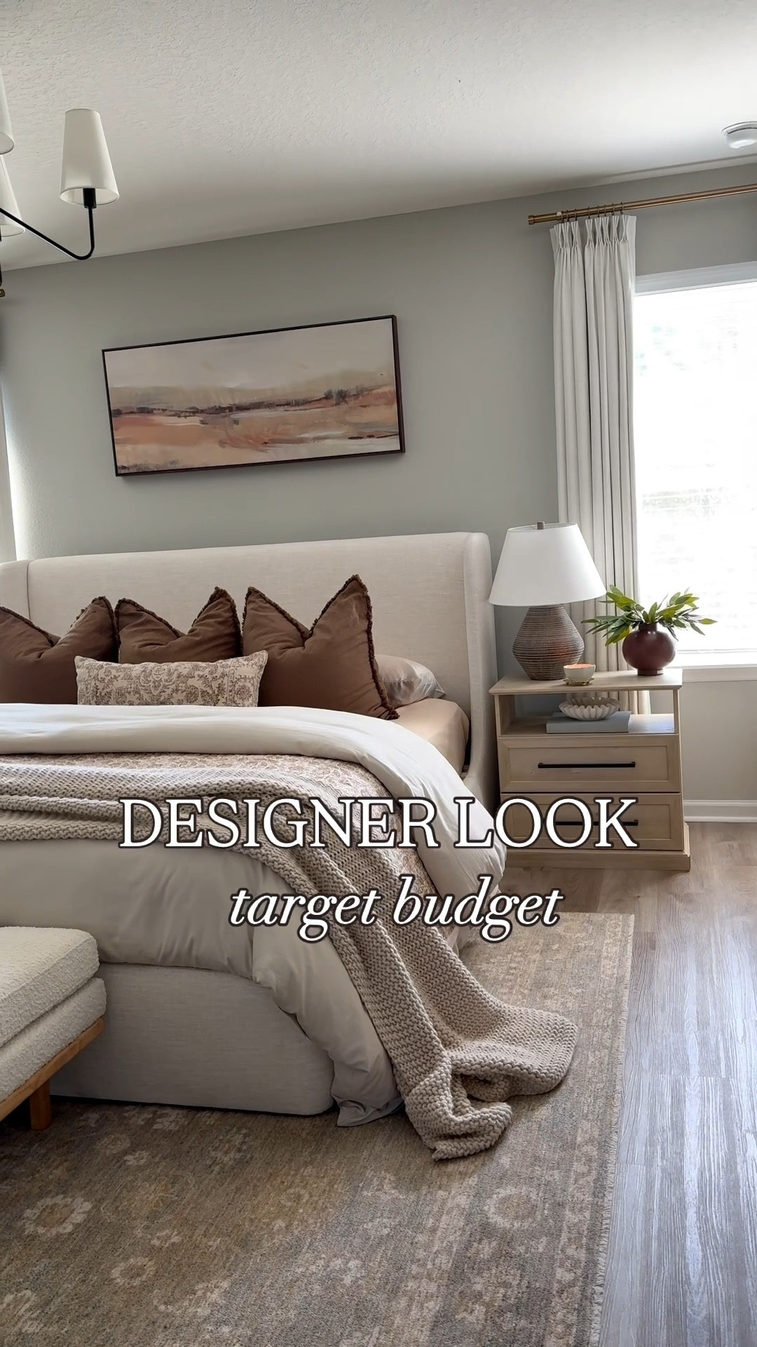 One of my favorite bedding combos! Can’t believe it’s all target and Amazon 👌🏽 

Target bedding, Amazon bedding, Amazon home finds, bedroom inspiration, master bedroom, bedroom inspo, neutral bedroom, guest bedroom, designer inspired home finds, bedroom nightstand, bedroom rug, Loloi rugs 

#LTKHome #LTKSeasonal