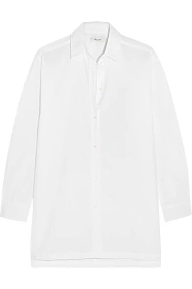 Oversized cotton-poplin shirt | NET-A-PORTER (UK & EU)
