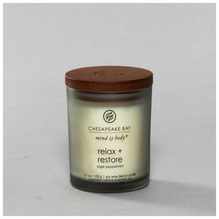 Glass Jar Candle Relax + Restore - Mind & Body by Chesapeake Bay Candle | Target