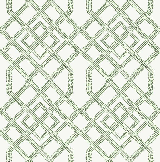 NuWallpaper Green Tanner Peel & Stick Wallpaper | Amazon (US)