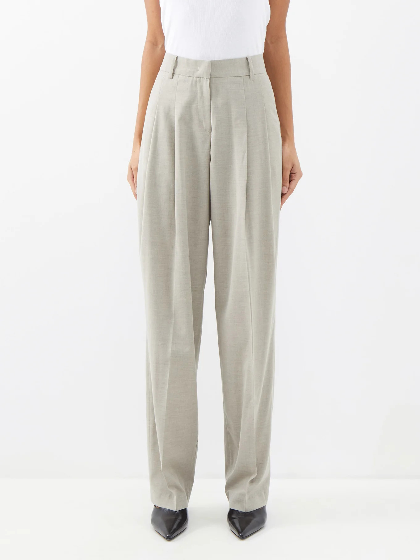 Gelso pleated tailored trousers | Matches (UK)