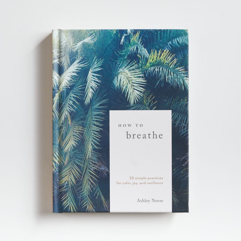 "How to Breathe" Book | Crate and Barrel | Crate & Barrel