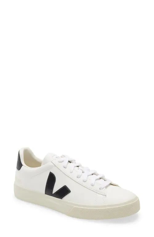 Veja Campo Sneaker in Extra-White/Black at Nordstrom, Size 39 | Nordstrom
