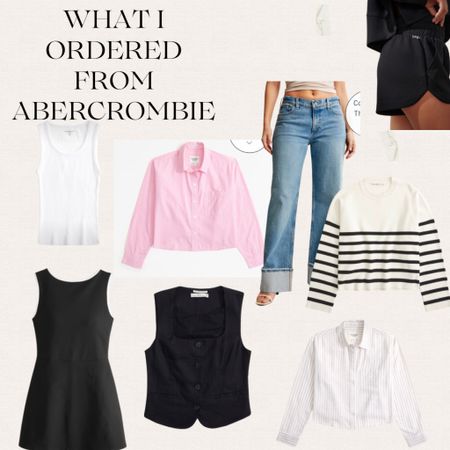 Abercrombie order for summer -
Pink and linen button down under same item 

#LTKsalealert #LTKfindsunder50 #LTKstyletip