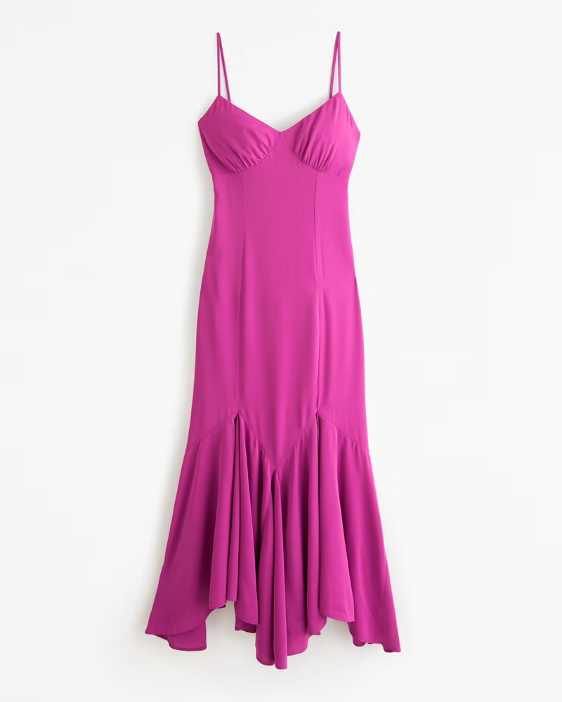 Mermaid Slip Maxi Dress | Abercrombie & Fitch (US)