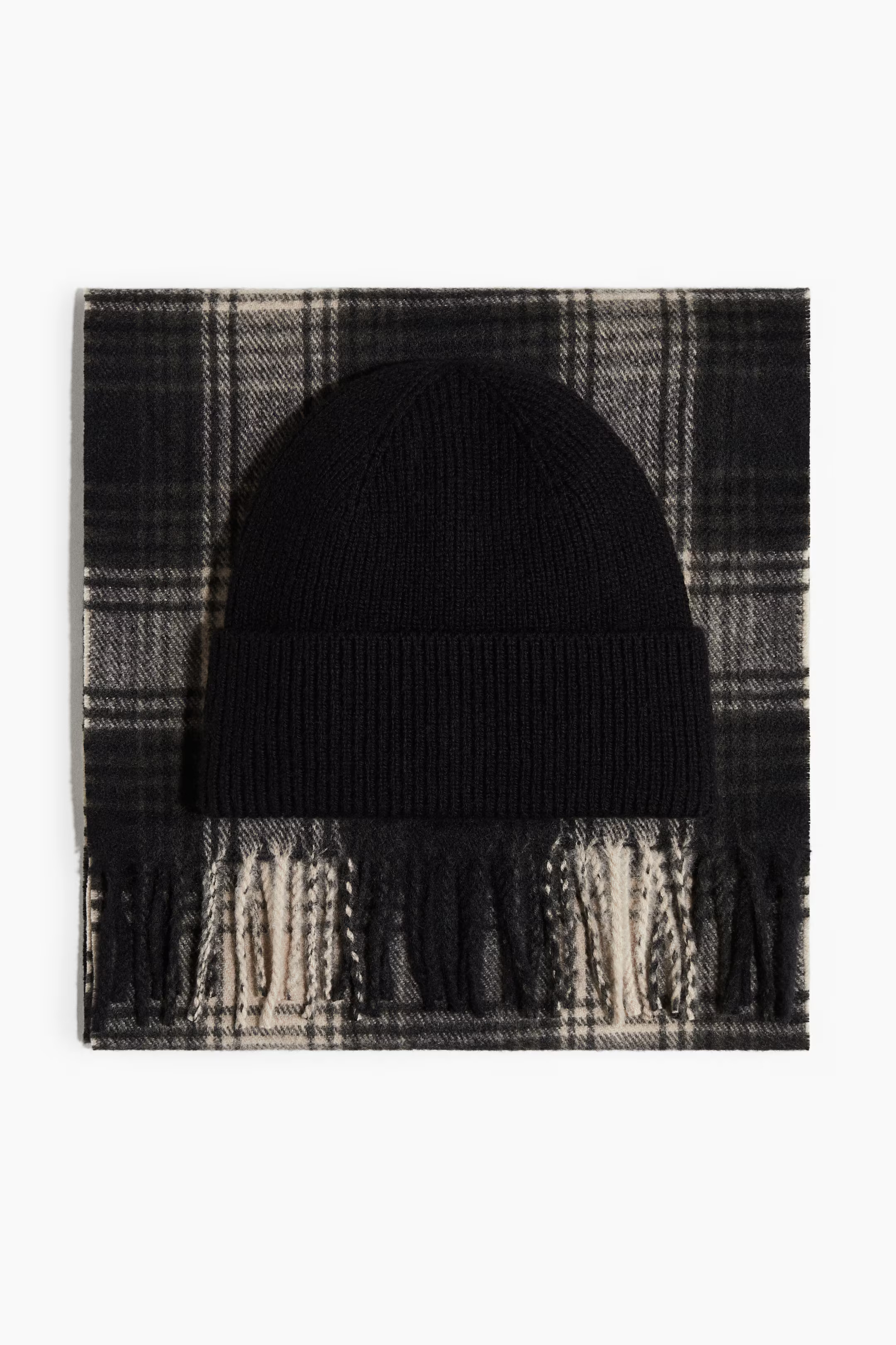 2-piece Scarf and Beanie Set | H&M (US + CA)