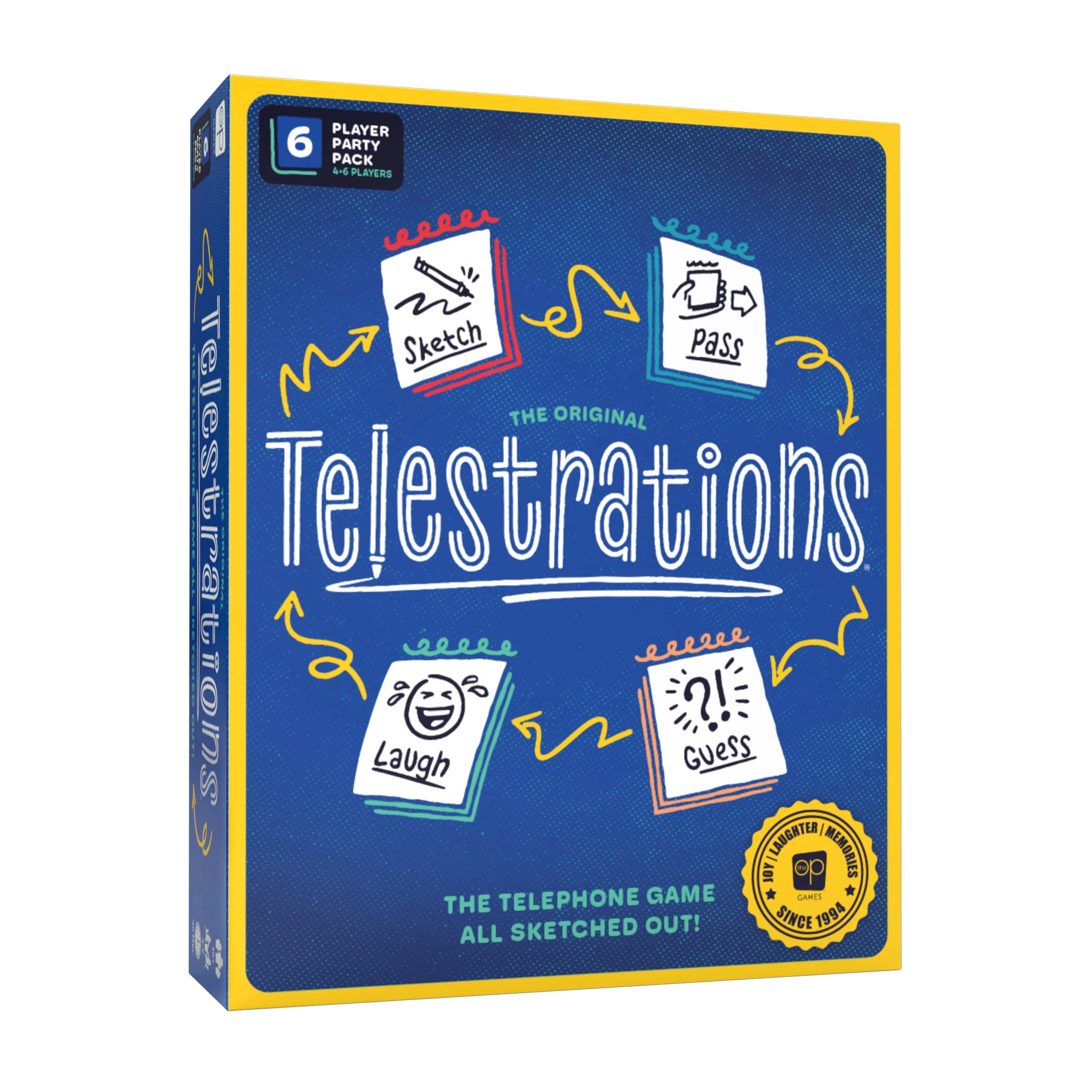 Telestrations 6 Player 2nd Edition Board Game, Award Winning Hilarious and Unpredictable Must Hav... | Walmart (US)