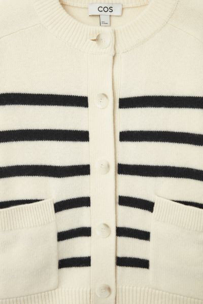 WOOL CREW-NECK CARDIGAN | H&M (UK, MY, IN, SG, PH, TW, HK)