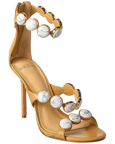 Rosie Leather Sandal | Gilt
