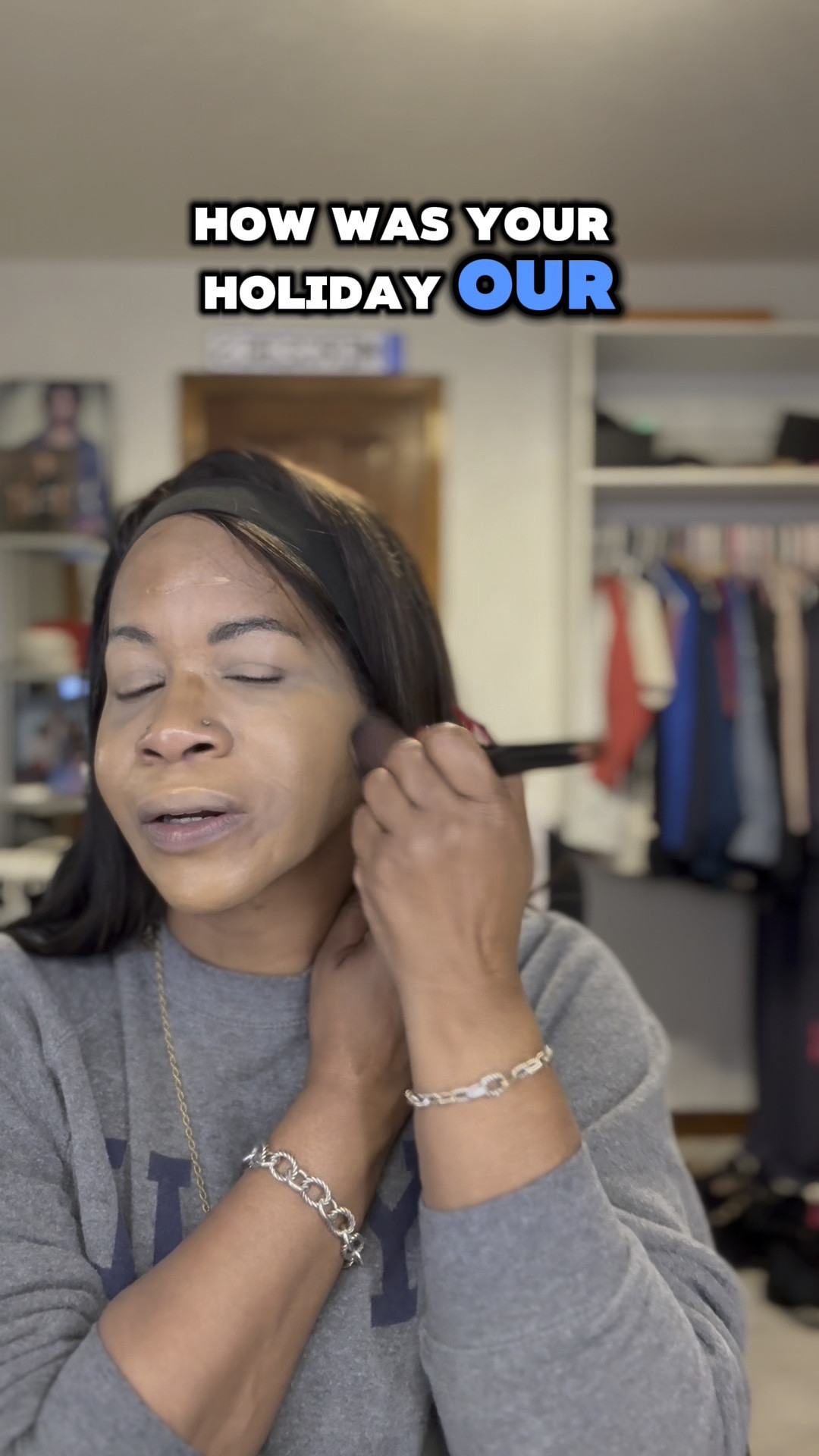 GRWM As we talk GLP-1 progress/updates. What is my go-to for a protein meal? 
And how many of our appliances gave new meaning to “Christmas Break.” 

#LTKWatchNow #LTKFitness #LTKBeauty