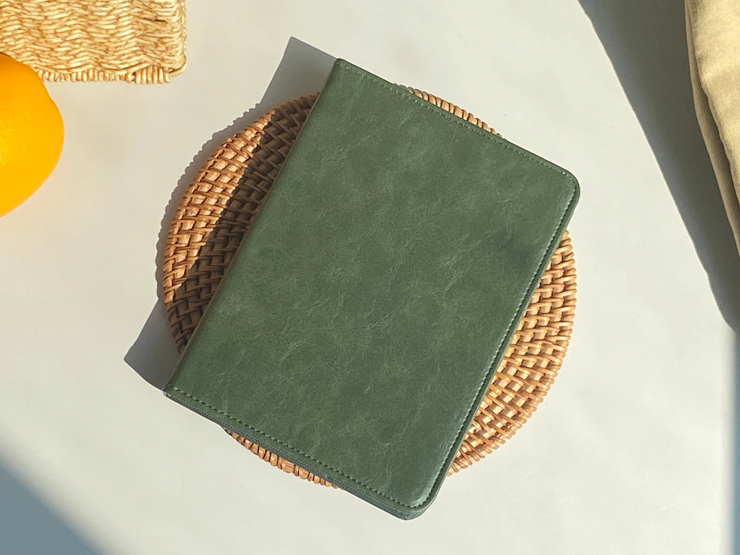 Dark Green Leather All New Kindle Case Kindle Cover - Etsy | Etsy (US)