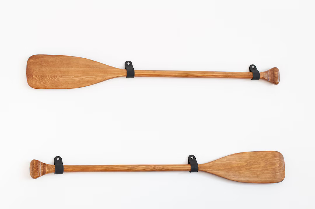 Decorative wood oar, beach house decor, wall decor, canoe wooden paddle, wall paddle decor, paddl... | Etsy (US)