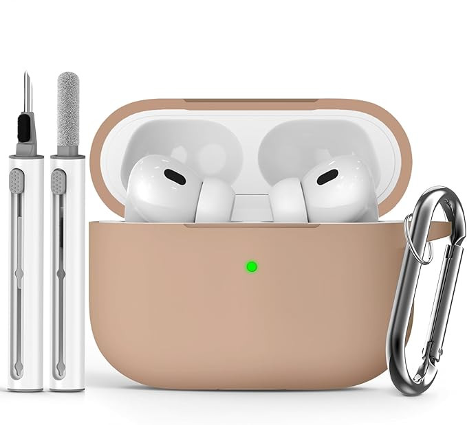 Ljusmicker for AirPods Pro Case Cover with Cleaner Kit,Soft Silicone Protective Cases for Apple A... | Amazon (US)