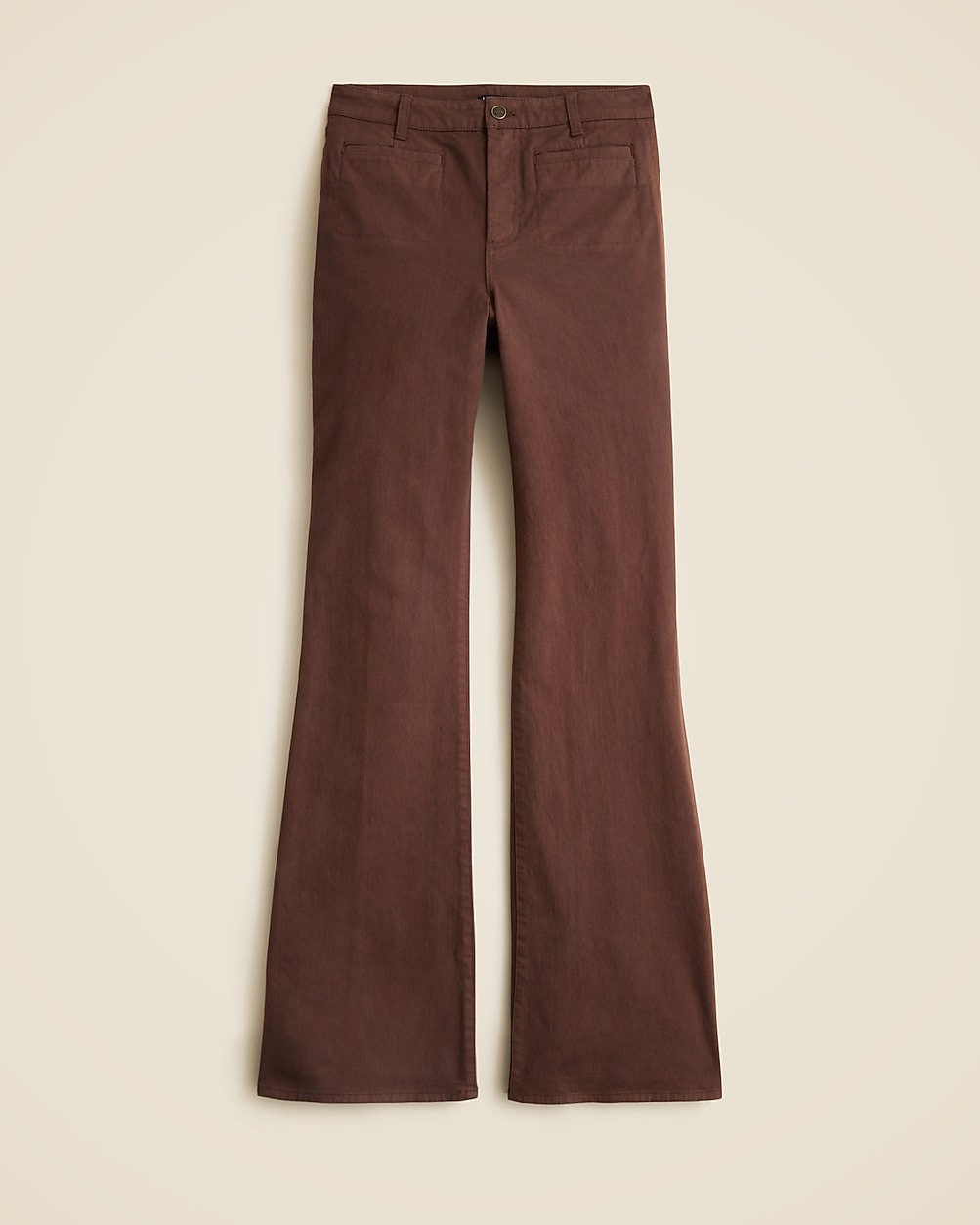 Vintage flare pant in washed twill | J. Crew US