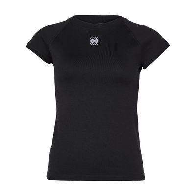 Small fit t-shirt in cotton and viscose | 24S US