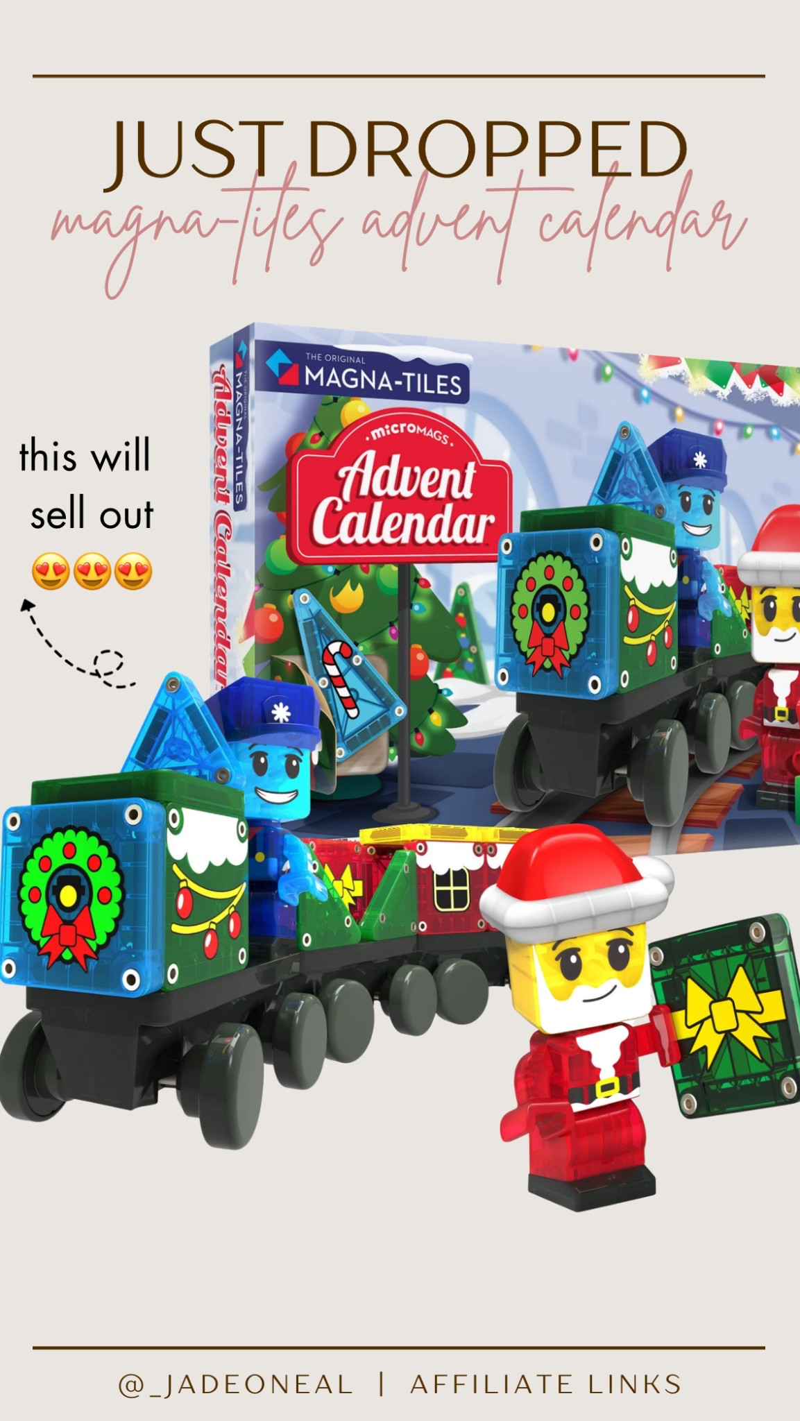 the first ever magna-tile advent calendar available now at Walmart!!! The way I screamed and ordered two of these so fast! Finally an advent calendar I KNOW they will use and it’s not just junk we will toss after the season. 👏😍

Walmart finds, advent calendar, magnatiles, toddler advent calendar, Christmas finds, Walmart Christmas find, Walmart favorite, new at Walmart, toddler toys 

#LTKFamily #LTKKids #LTKSeasonal