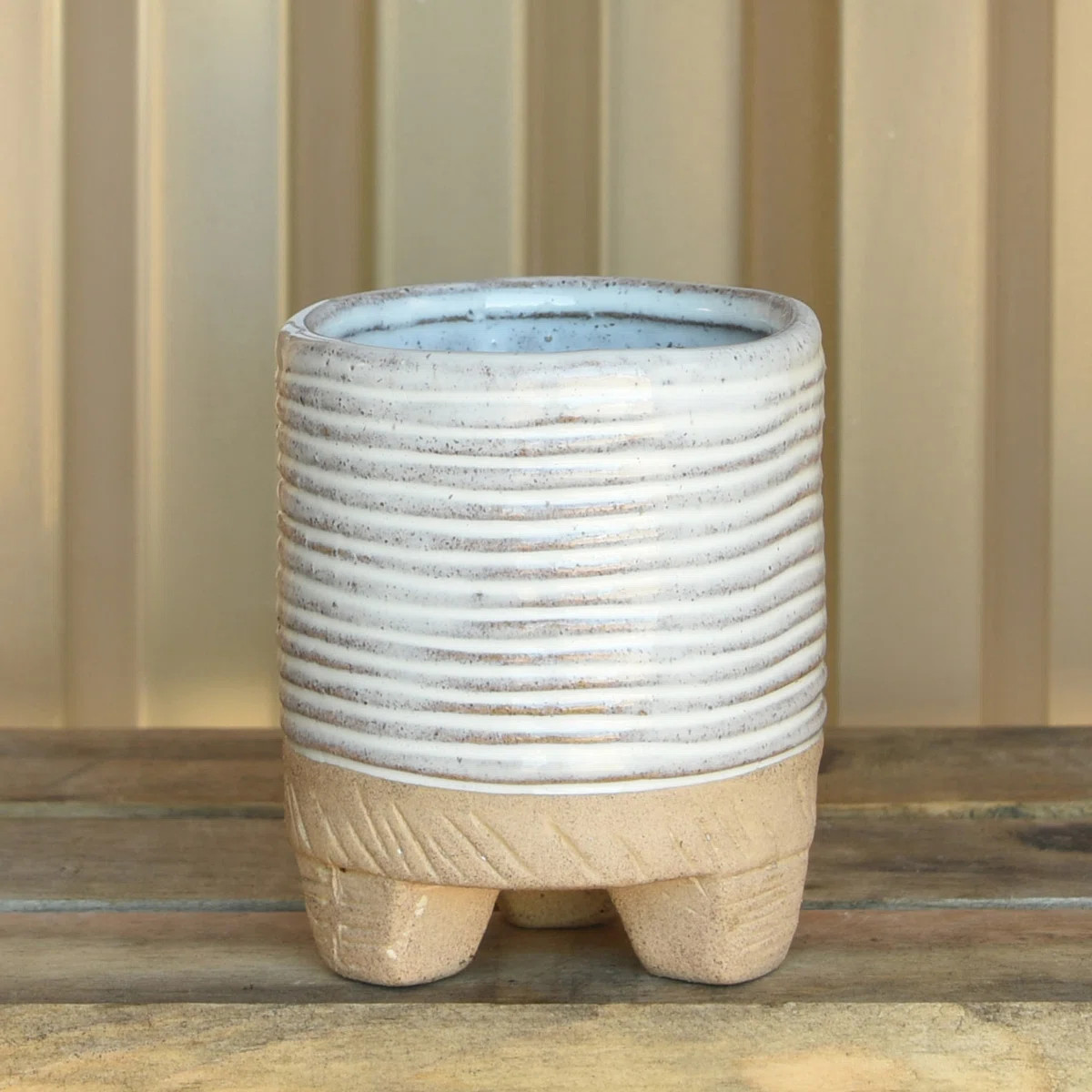 Winkler Small Horizontal Stripe Cachepot | Wayfair North America