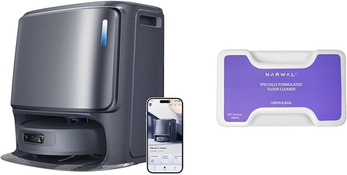 NARWAL Freo Z Ultra Robot Vacuum and Mop Combo and Floor Detergent | Amazon (US)