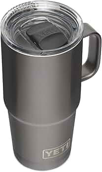 YETI Rambler 20 oz Travel Mug, Stainless Steel, Vacuum Insulated with Stronghold Lid | Amazon (US)